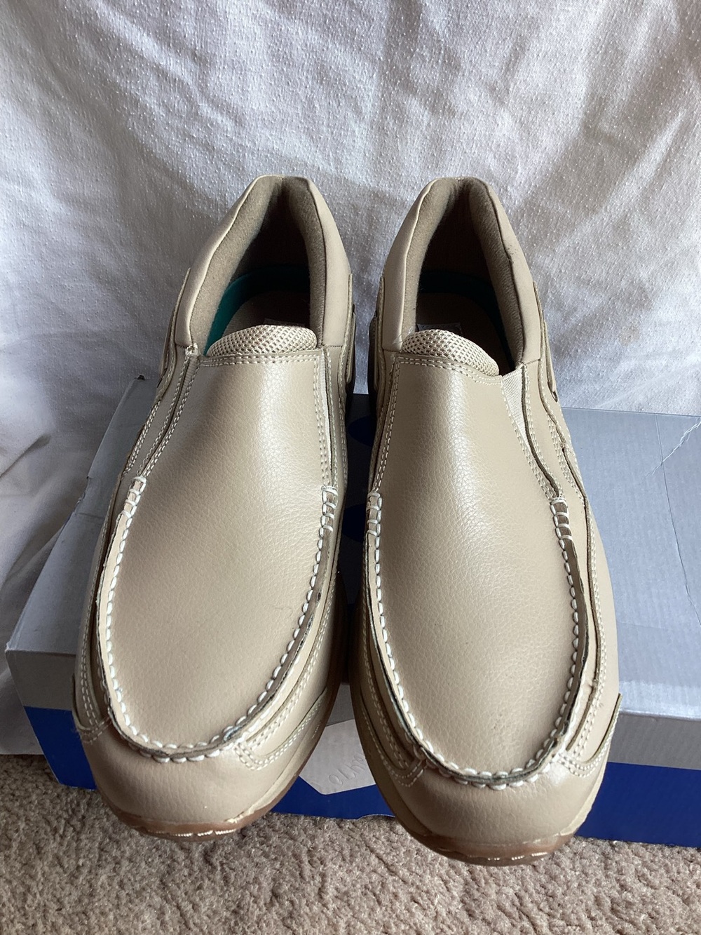 Dr. Scholl's Beige Slip-On Casual Loafers